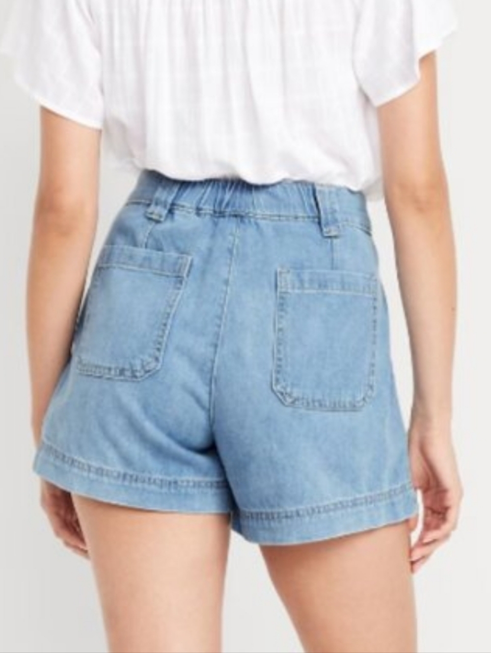 NWT Bundle! 2 Pairs Old Navy High-Waisted OG Chino Shorts - Size M - Picture 2 of 5